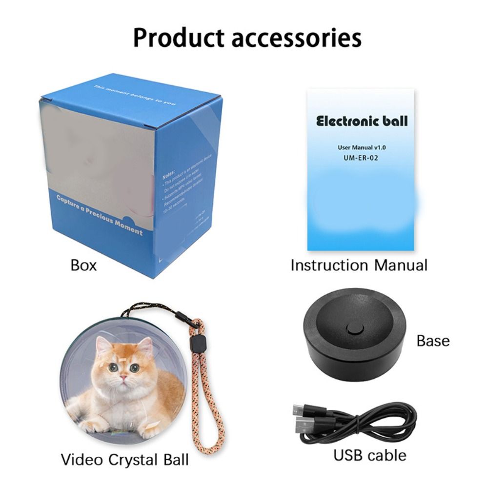 Diy Electronics Videos - Wireless Video Display Ball 3D Effect