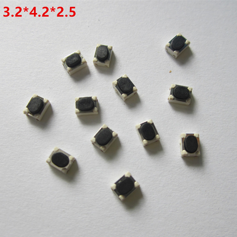 Push Button Tactile - 20Pcs 3.2*4.2*2.5 Microswitch Auto Key Button