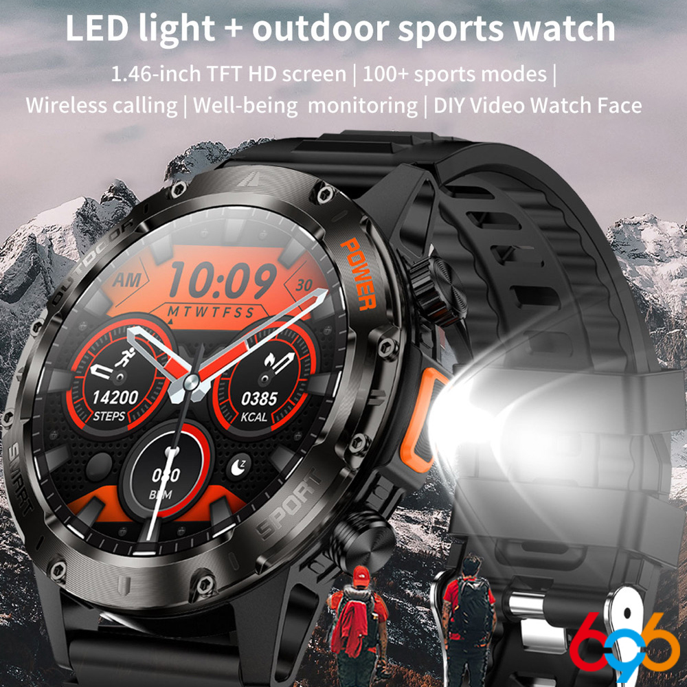 Diy Electronics Videos - Outdoors LED Flashlight Smart Watches For