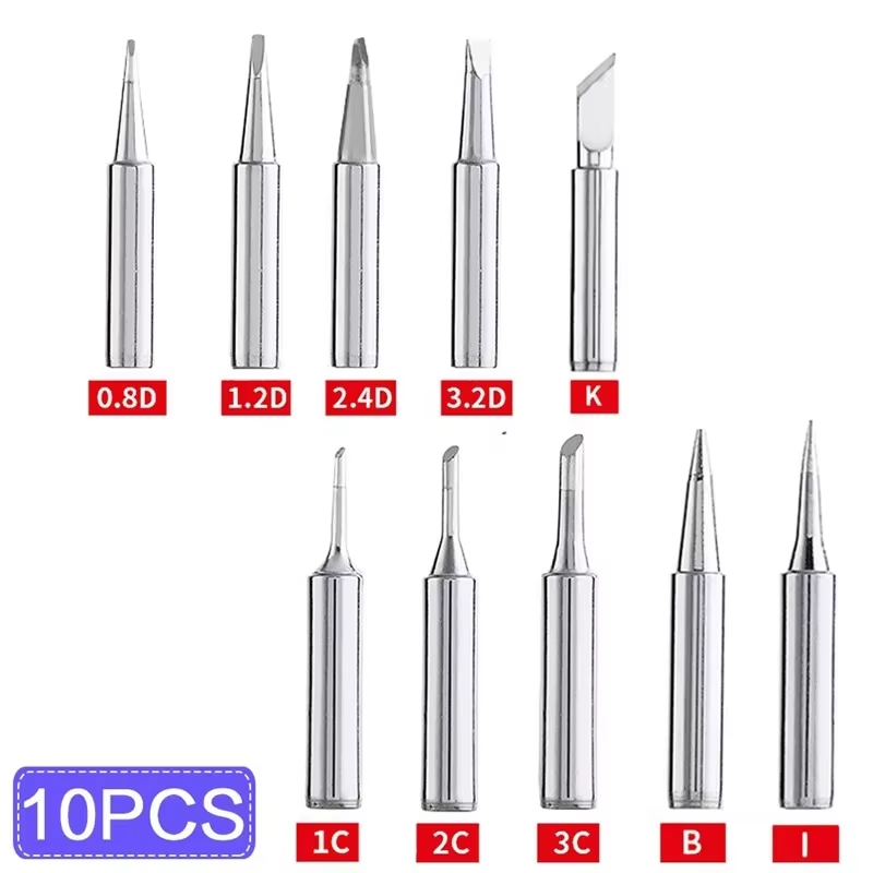 Diy Electronics Tools - 5Pcs/10Pcs 900M-T Soldering Iron Tips Pure