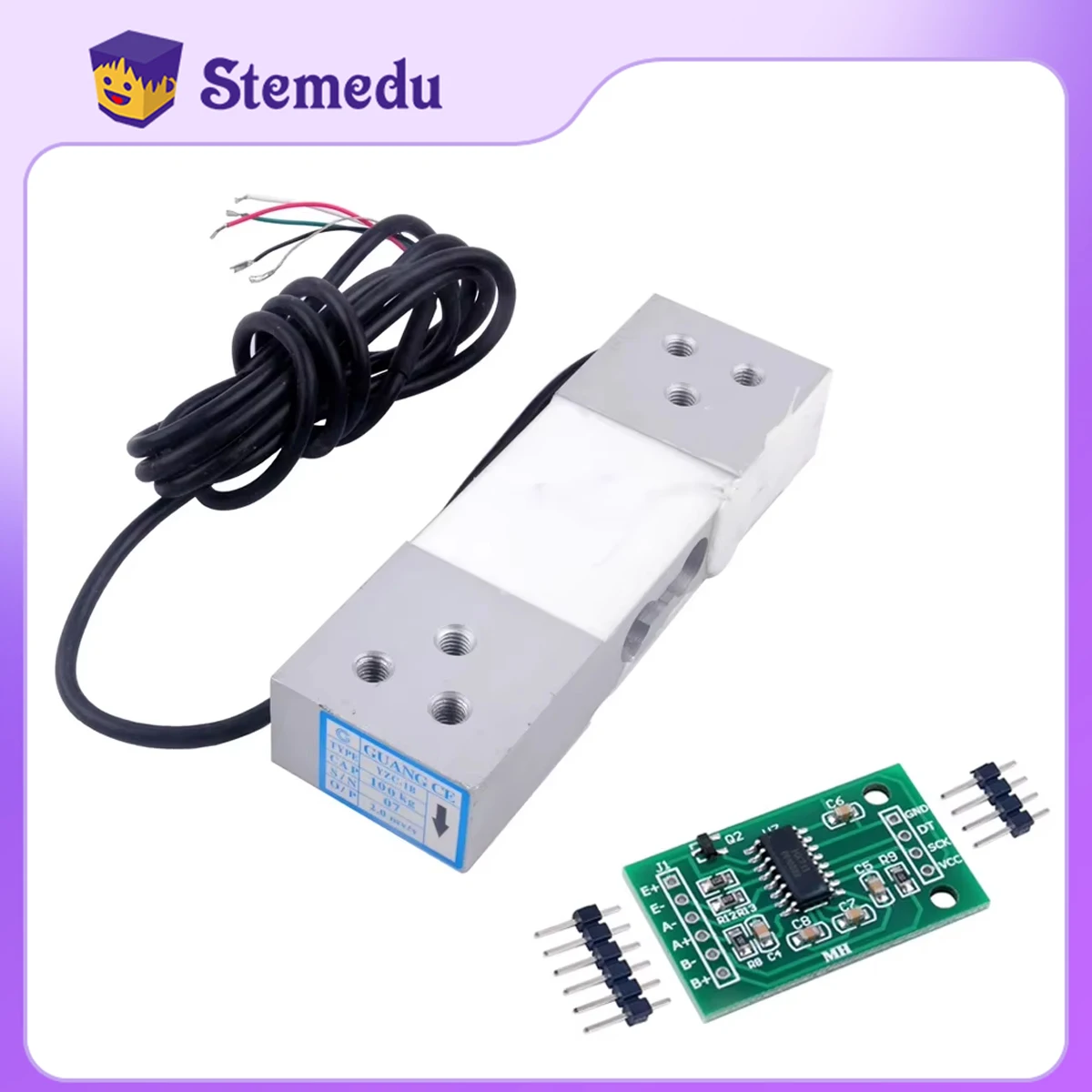 Diy Electronics India - 100KG Load cell YZC-1B Pressure Sensor