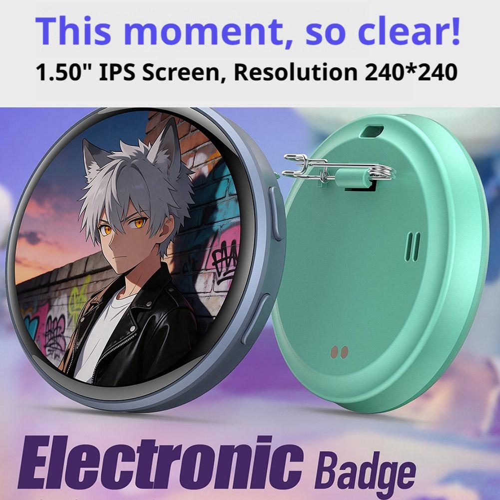 Diy Electronics Videos - Smart Dynamic Electronic Badges Digital LED