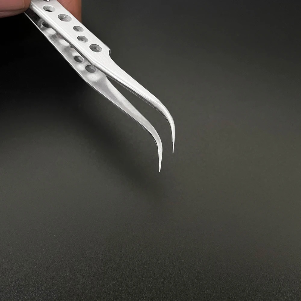 Diy Electronics Tools - Industrial Tweezers Electronics Anti-static Curved Straight