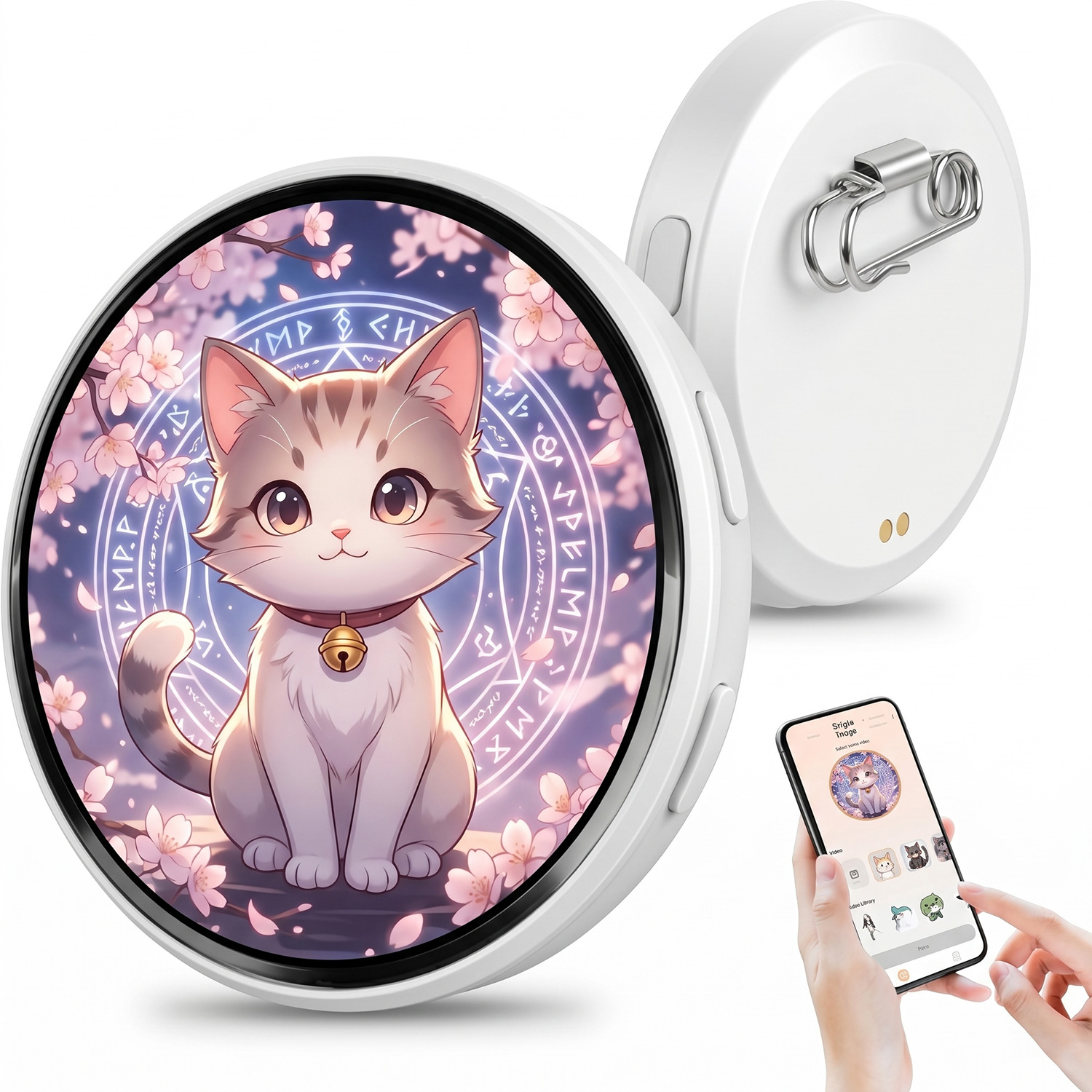 Diy Electronics Videos - Electronic Badge HD Display Screen DIY
