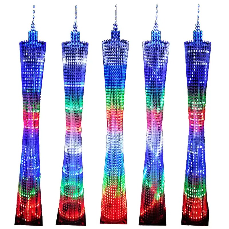 Diy Electronics Tools - 64 Layers Canton Tower DIY Electronic