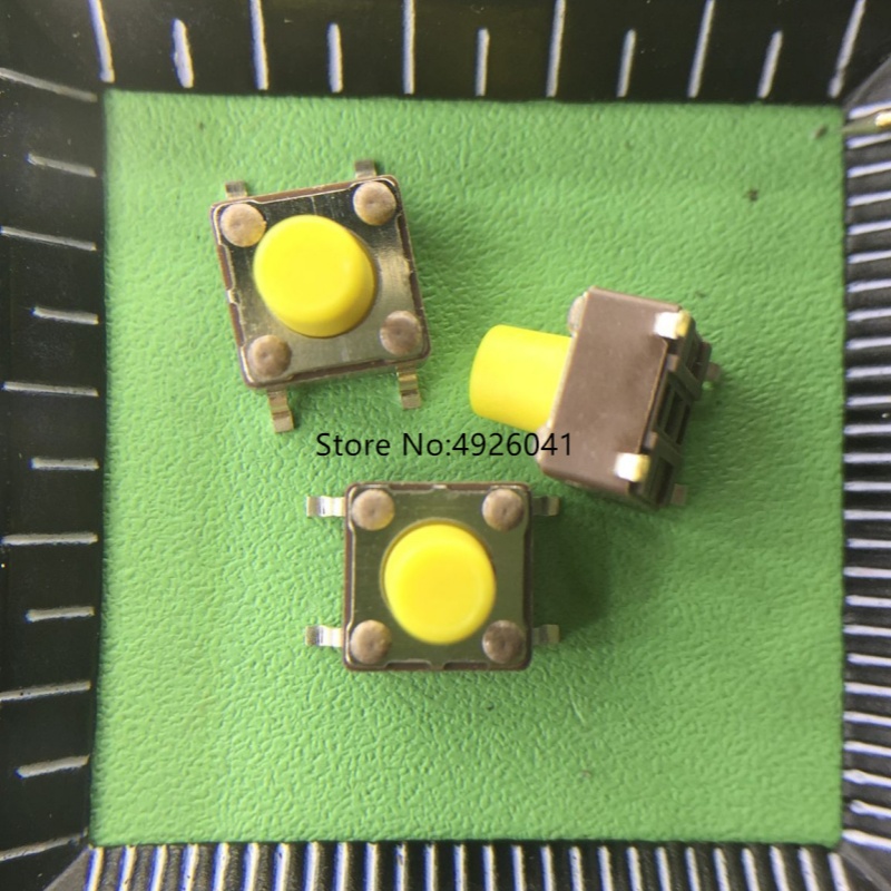 Push Button Tactile - 10PCS New Original DTSM-63N/Y-S-V-T/R SMD 4Pin