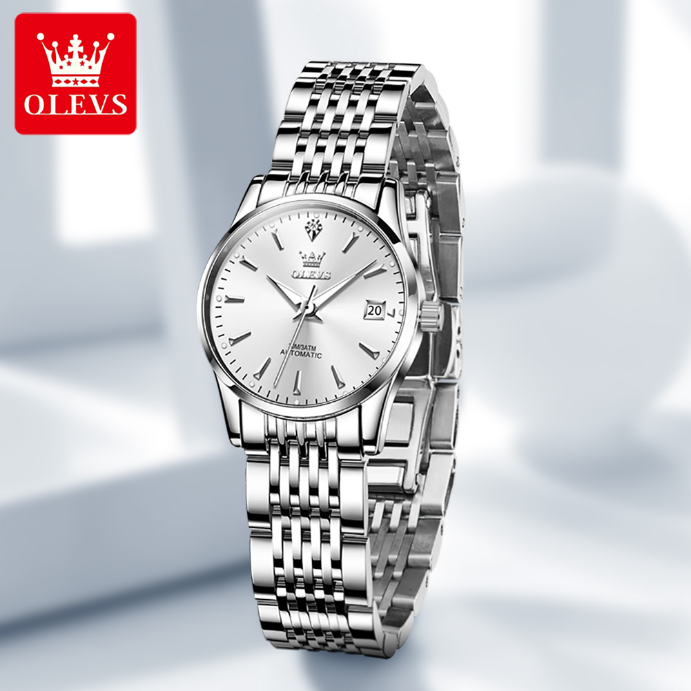OLEVS 6635 Women's Mechanical  - đánh giá và giá Push Button Tactile
