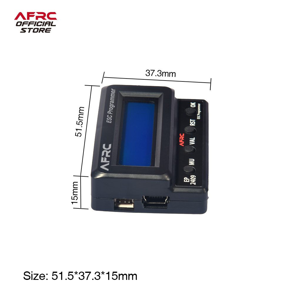AFRC EP2409 LCD ESC programmer - đánh giá và giá Diy Electronics Toys