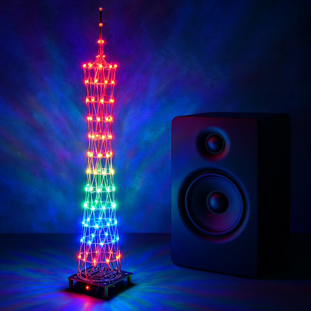DIY LED Small Guangzhou Tower  - đánh giá và giá Diy Electronics India