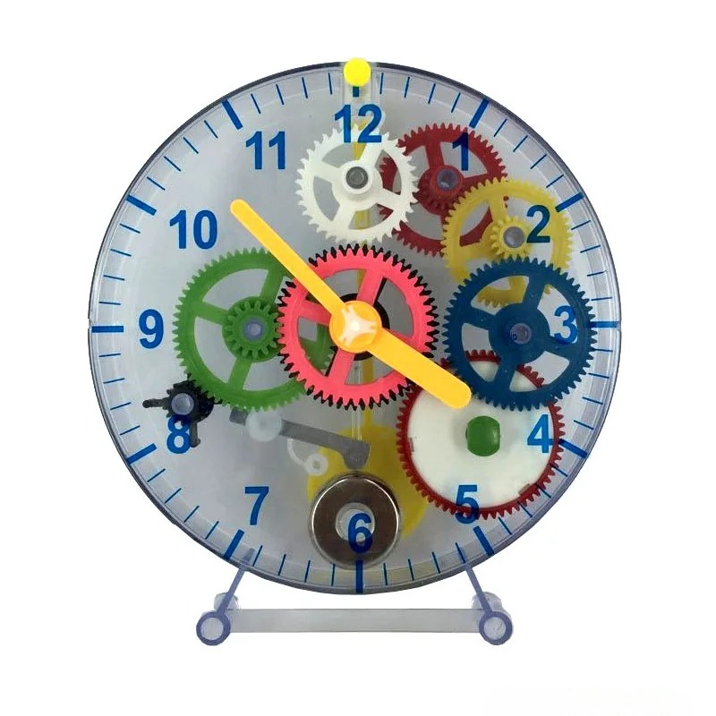 DIY Assembled Clockwork Clock  - đánh giá và giá Diy Electronics Toys