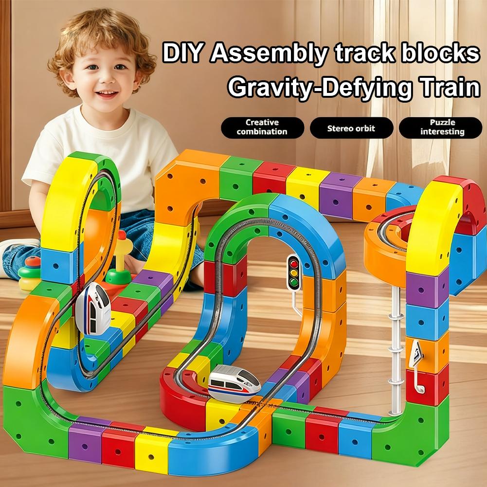 DIY Assembly Magic Track Train - đánh giá và giá Diy Electronics Toys