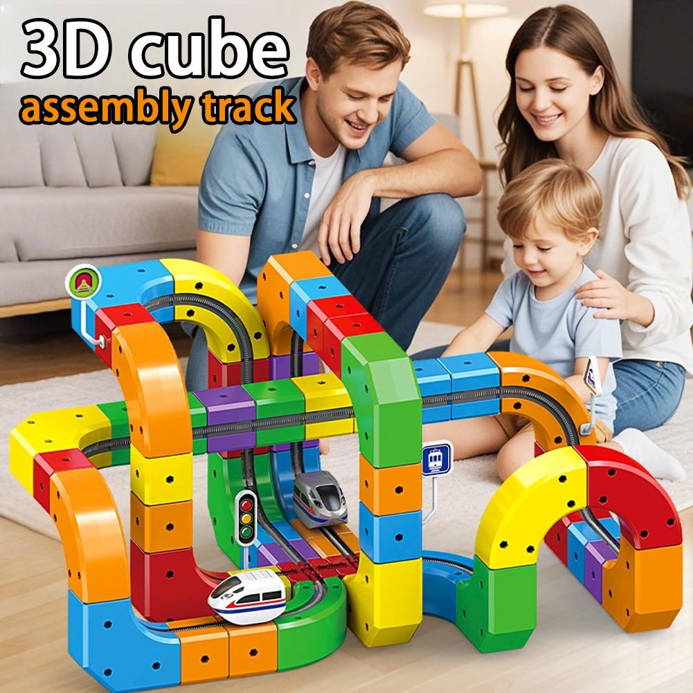 DIY Assembly Magic Track Train - đánh giá và giá Diy Electronics Toys