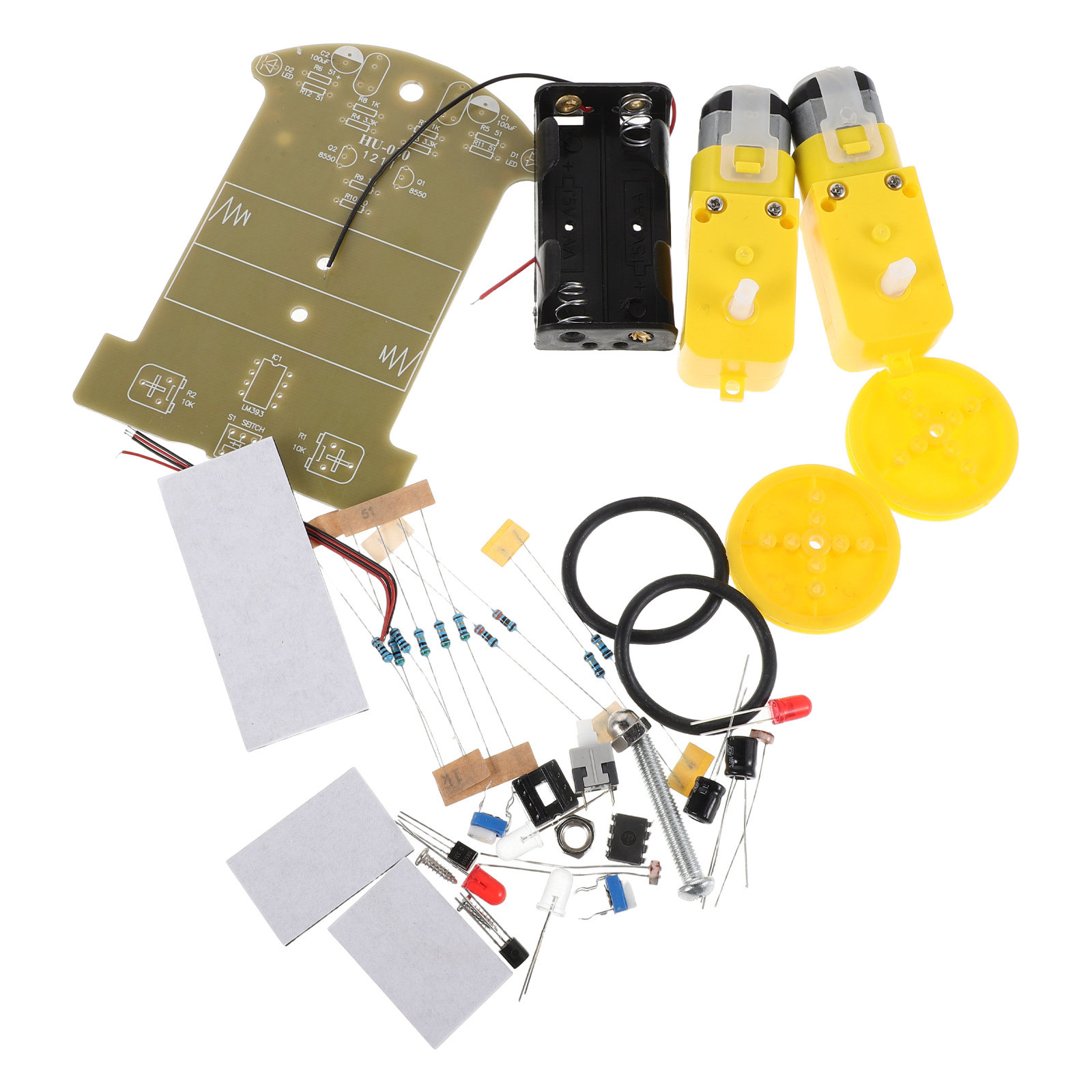 1Set Stem Robot Car Kit Line F - đánh giá và giá Diy Electronics Learning Kit