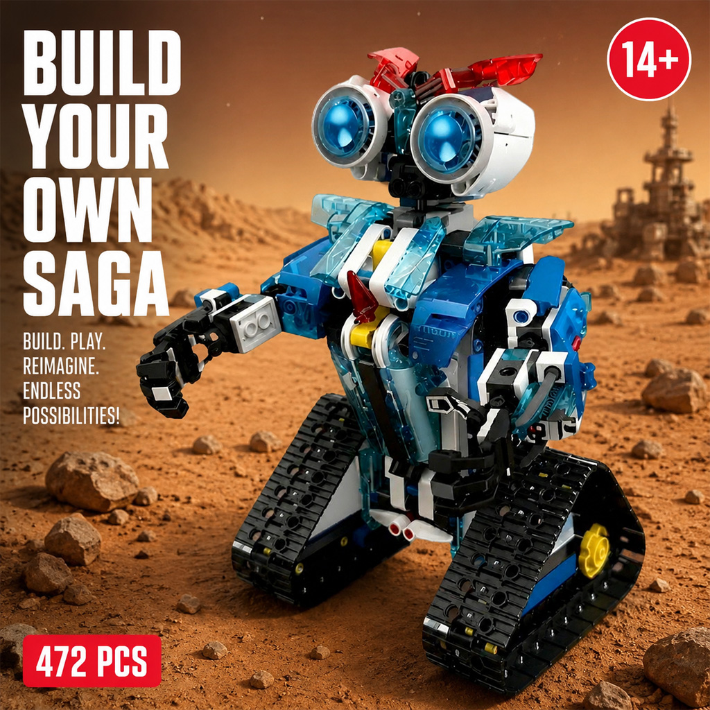 476PCS Mini Robot Building Blo - đánh giá và giá Diy Electronics India