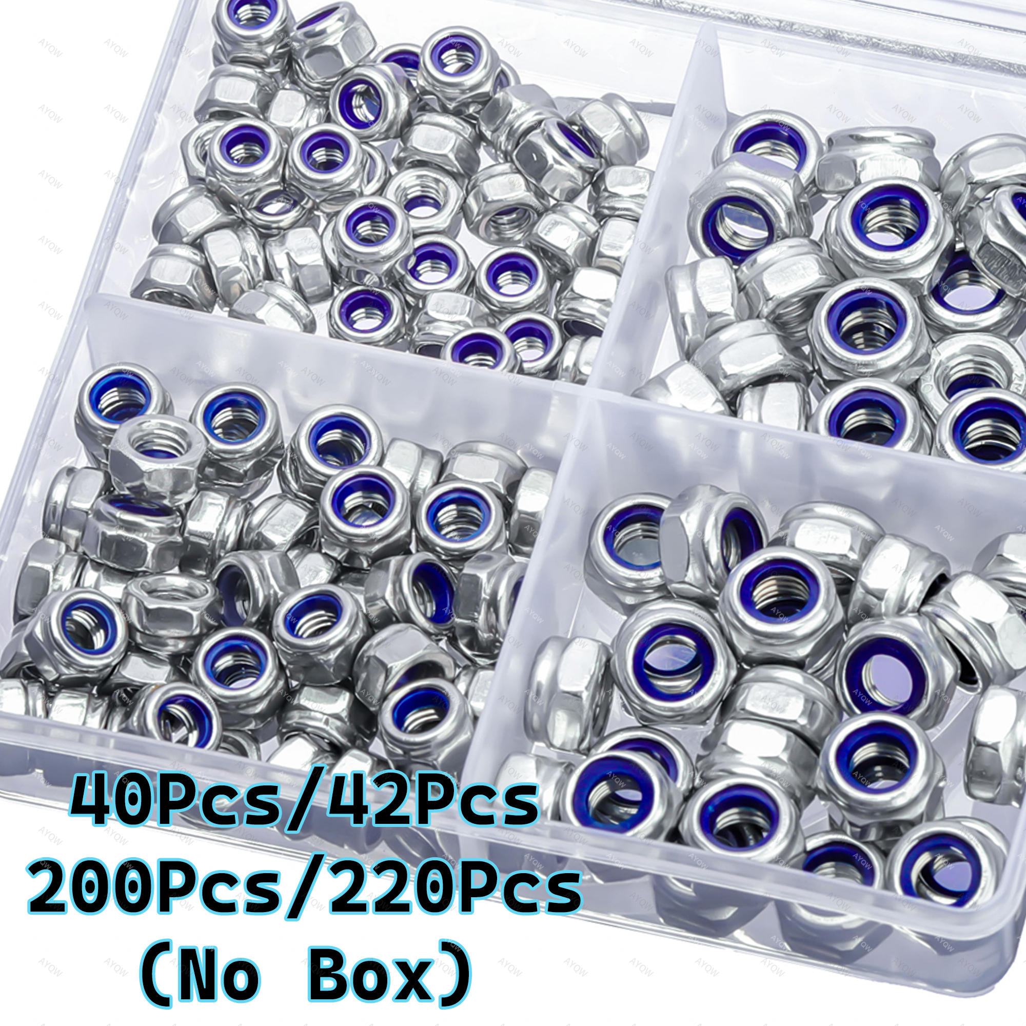 40-220 Pieces of Nylon Lock Nu - đánh giá và giá Diy Electronics India