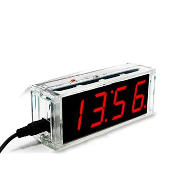 DIY Digital Clock Kit Display  - đánh giá và giá Diy Electronics Learning Kit