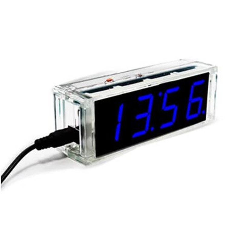 DIY Digital Clock Kit Display  - đánh giá và giá Diy Electronics Learning Kit