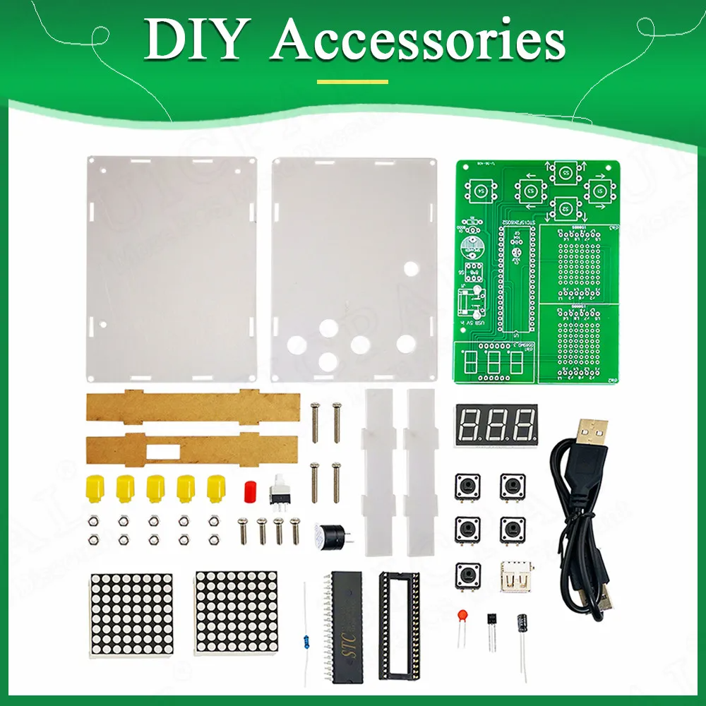 DIY Pixel Game Maker Kit Elect - đánh giá và giá Diy Electronics Learning Kit