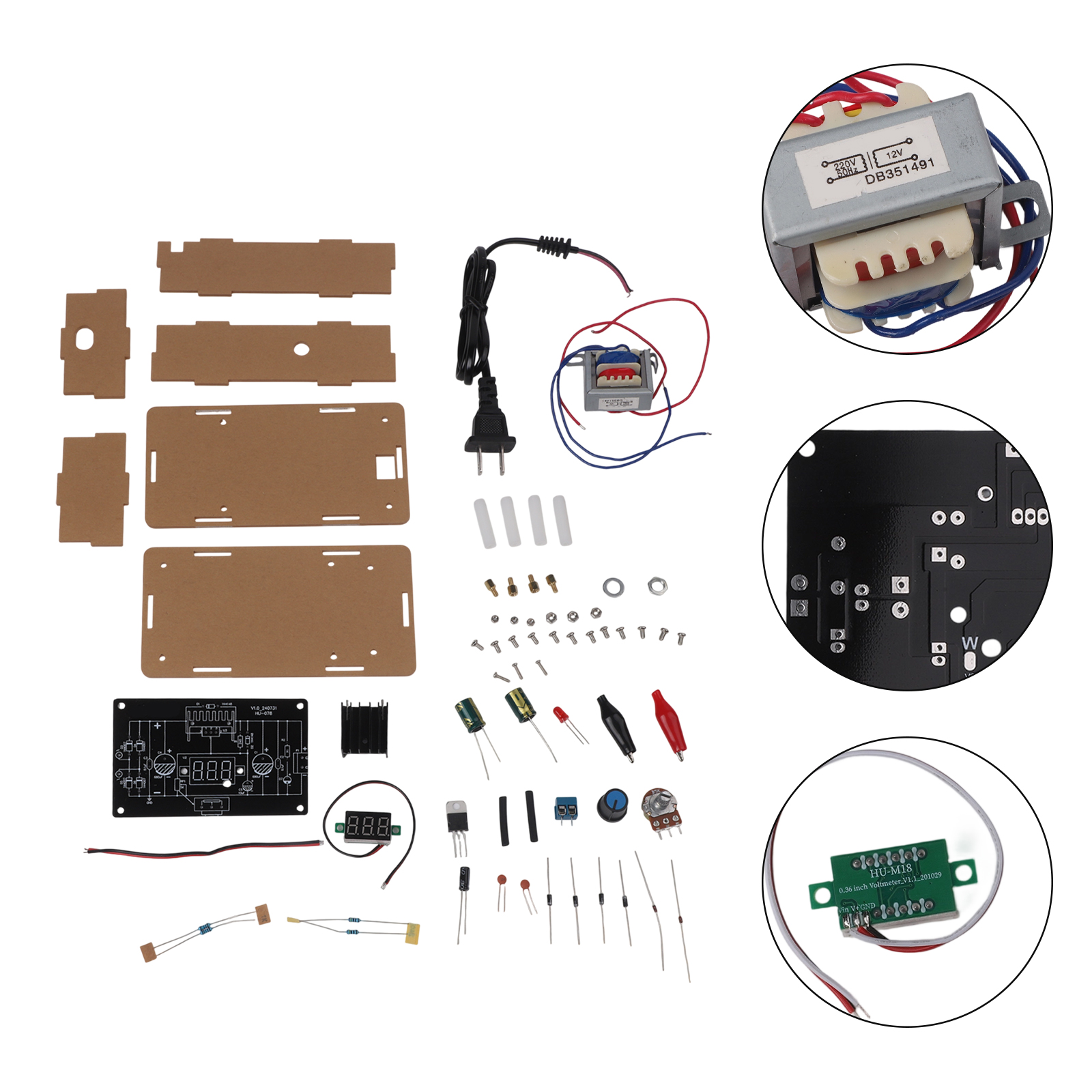 LM317 Voltage Regulator Power  - đánh giá và giá Diy Electronics Learning Kit