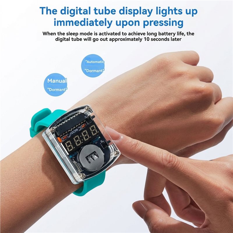 2X DIY Watch LED Watch Electro - đánh giá và giá Diy Electronics Learning Kit