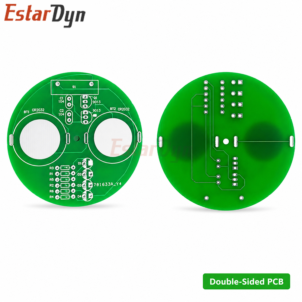 Estardyn DIY LED Gyro Electron - đánh giá và giá Diy Electronics Learning Kit