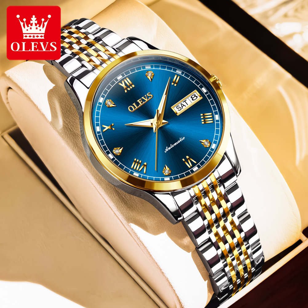 OLEVS Luxury Watches For Women - đánh giá và giá Push Button Tactile