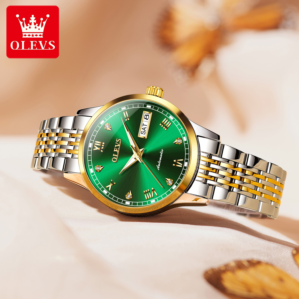 OLEVS Luxury Watches For Women - đánh giá và giá Push Button Tactile