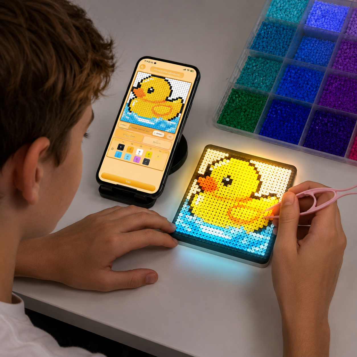 Smart LED Fuse Beads Pegboard  - đánh giá và giá Diy Electronics Guide