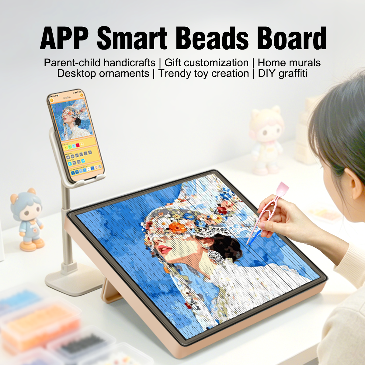 Smart LED Fuse Beads Pegboard  - đánh giá và giá Diy Electronics Guide