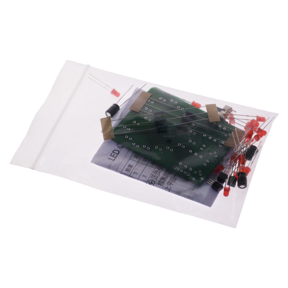 Đèn LED Hình Trái Tim Chạy Bộ  - đánh giá và giá Diy Electronics Learning Kit