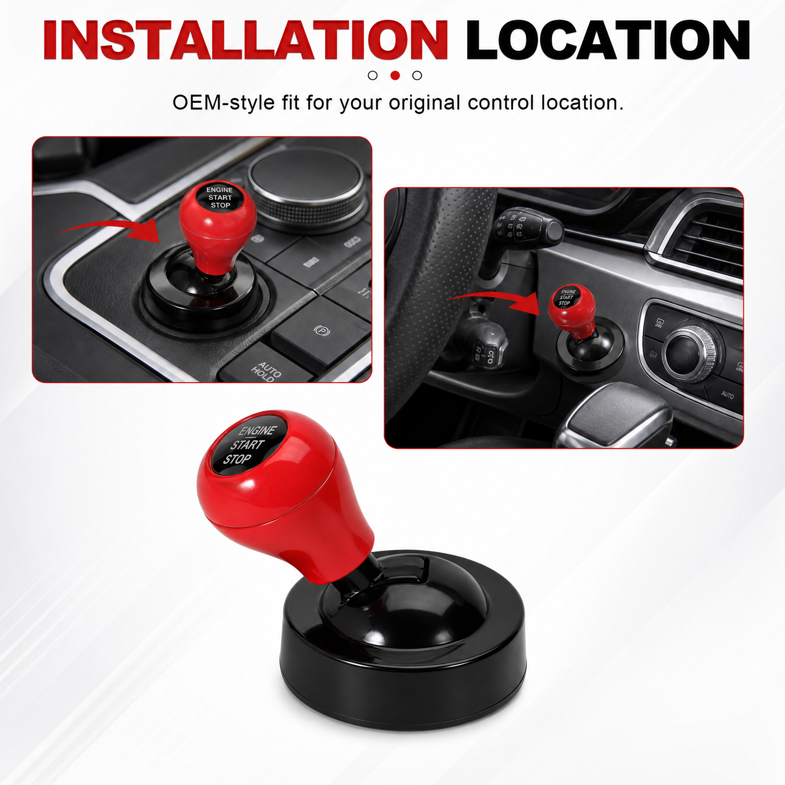 Car One-Touch Start Button wit - đánh giá và giá Push Button Tactile