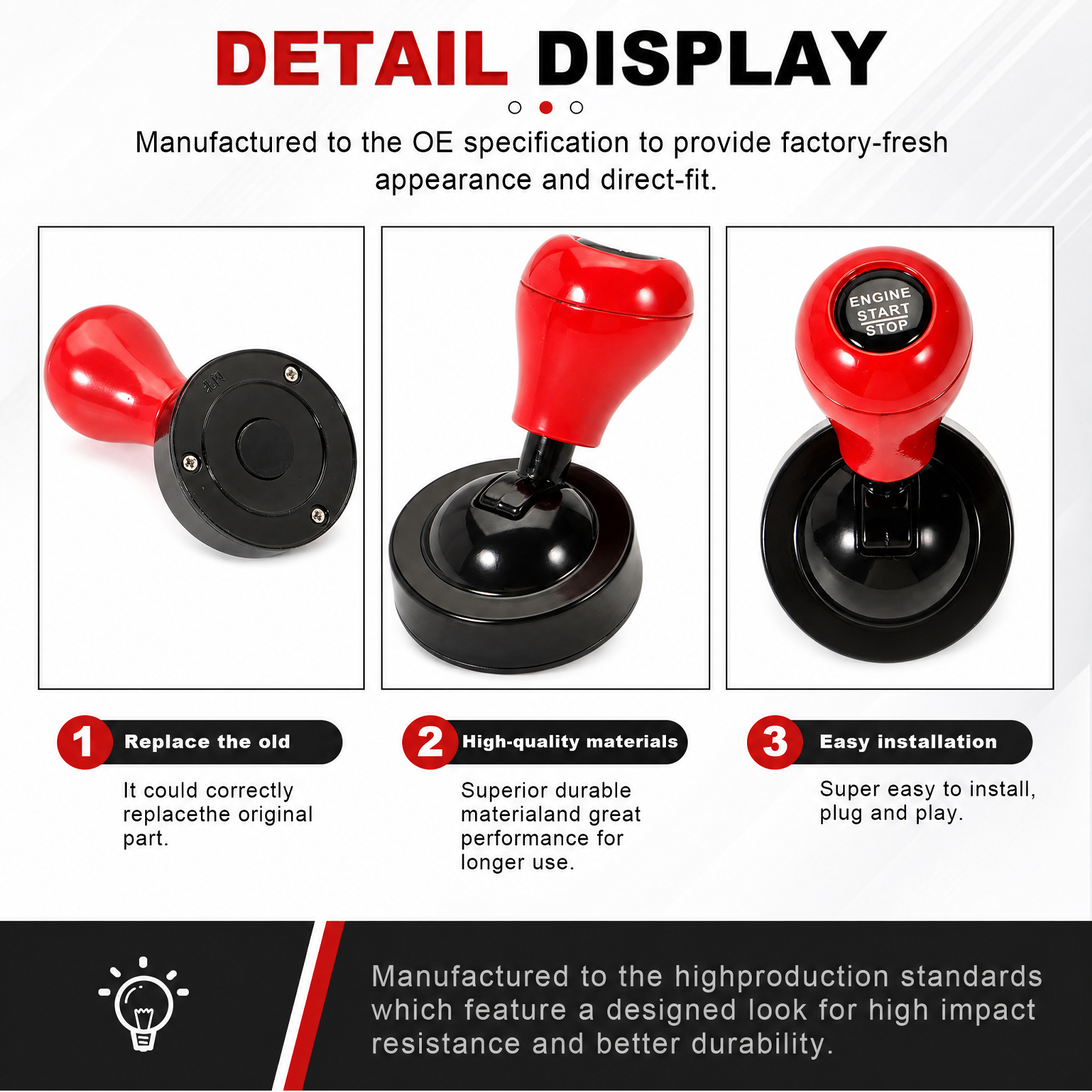 Car One-Touch Start Button wit - đánh giá và giá Push Button Tactile