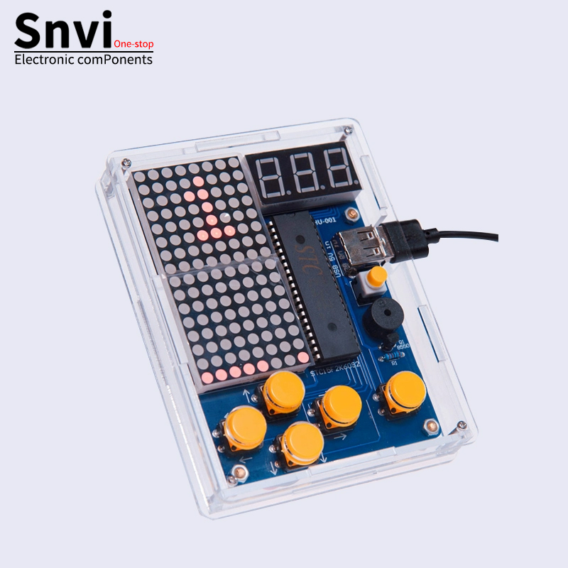 Snvi DIY Pixel Game Console Ki - đánh giá và giá Diy Electronics Learning Kit