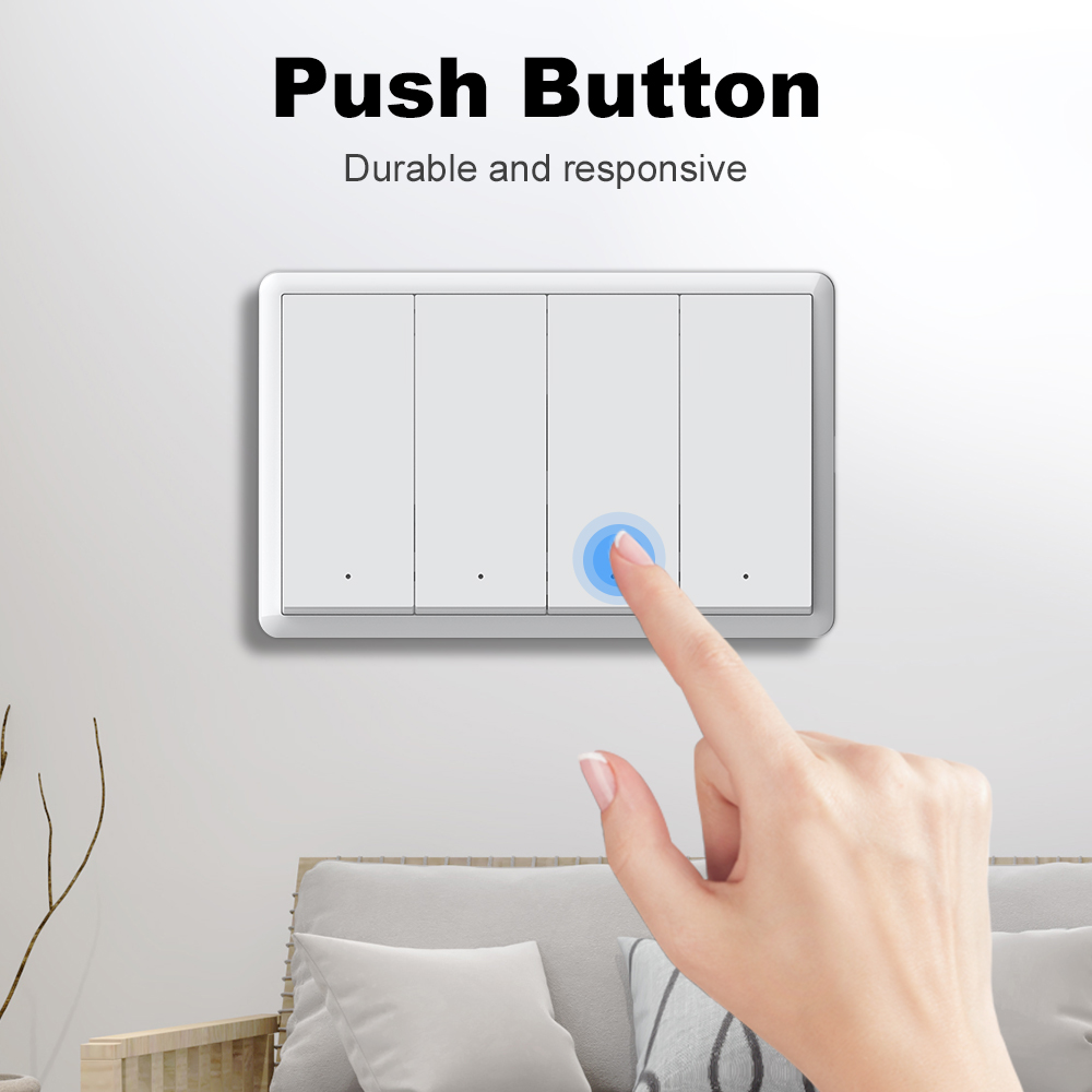 MANHOT ZigBee3.0 Smart Switch  - đánh giá và giá Push Button Tactile