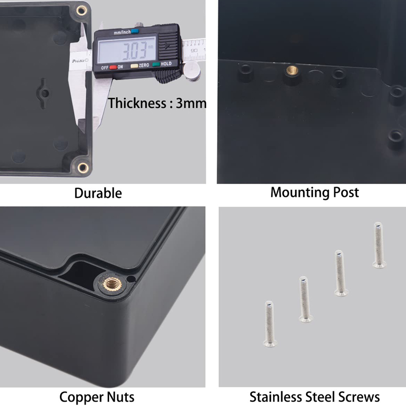 Waterproof Junction Box ABS Pl - đánh giá và giá Diy Projects With Electronics